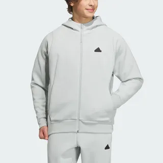 【ADIDAS】M Z.N.E. H-ZIP 立領拉鍊大學T 男 白色-IN1850 歷史價格詳細信息