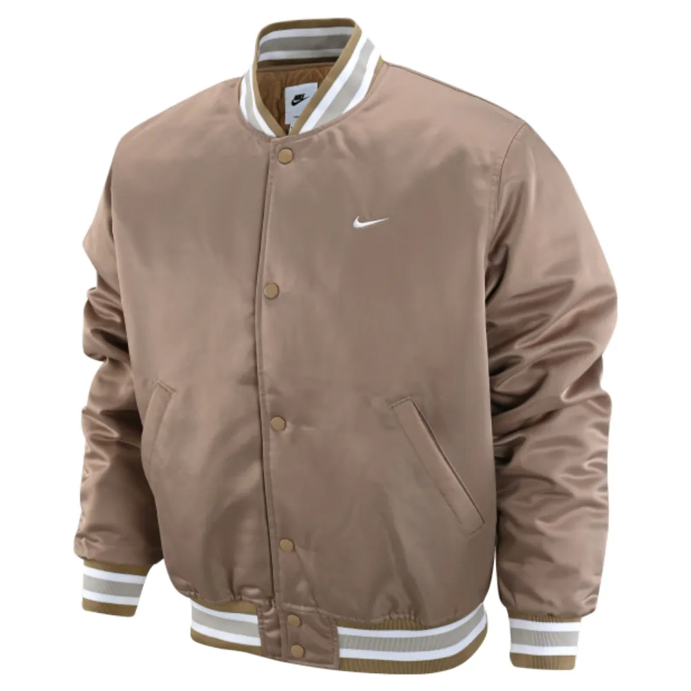 【NIKE】AS M NK AU SATIN DUGOUT JKT 休閒外套 男 卡其色-DX0659247 歷史價格詳細信息