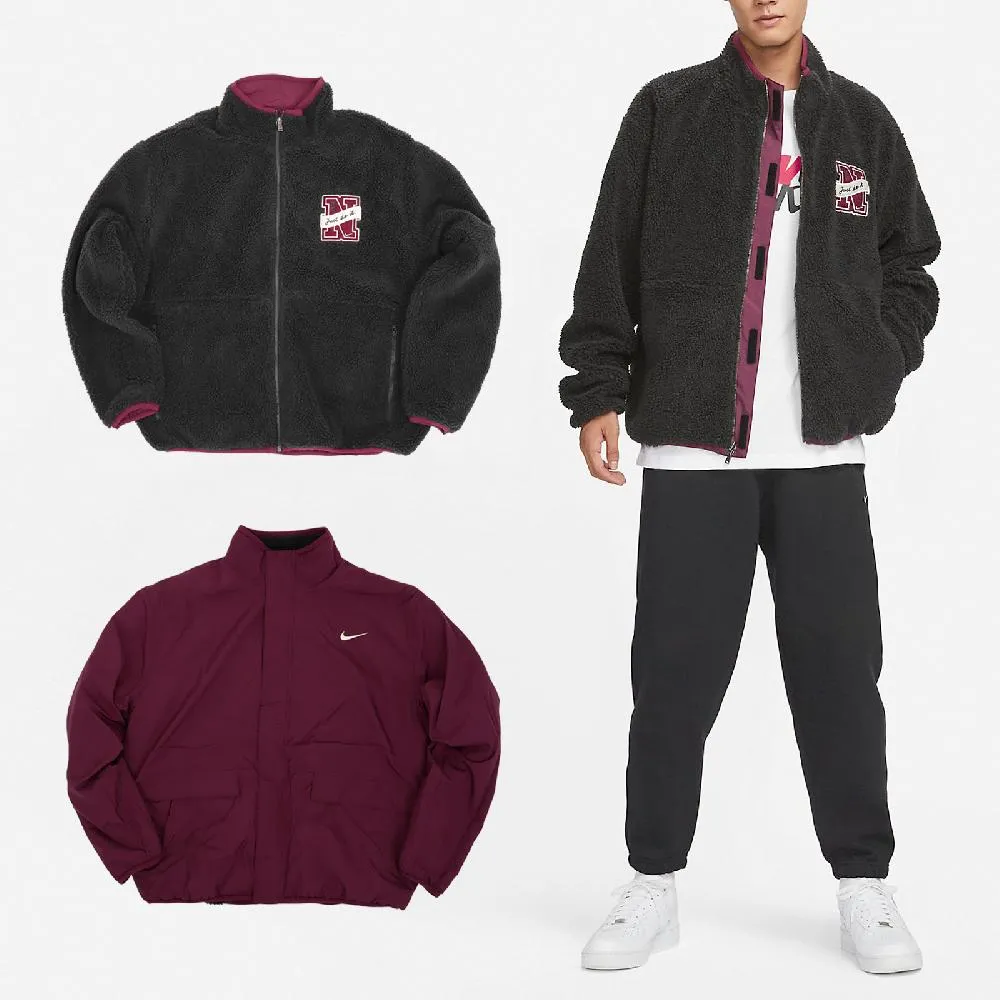Nike 外套 NSW 男款 黑 雙面穿 防風外套 防潑水 小LOGO 保暖【ACS】DD6850-010 歷史價格詳細信息