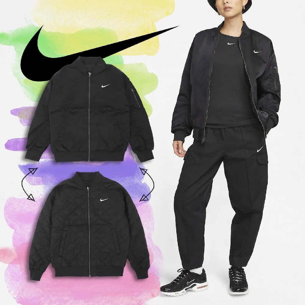 Nike 外套 NSW 女款 白 立領外套 寬鬆 腰身 多口袋 【ACS】 DD5986-100 歷史價格詳細信息