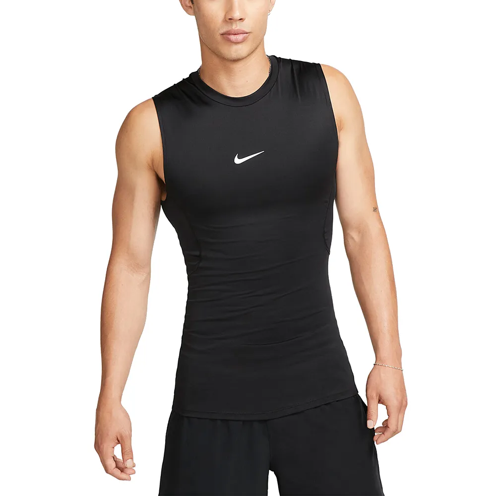 Nike AS M NP DF TIGHT TOP LS [FB7920-010] 男 緊身衣 長袖 上衣 訓練 黑 歷史價格詳細信息