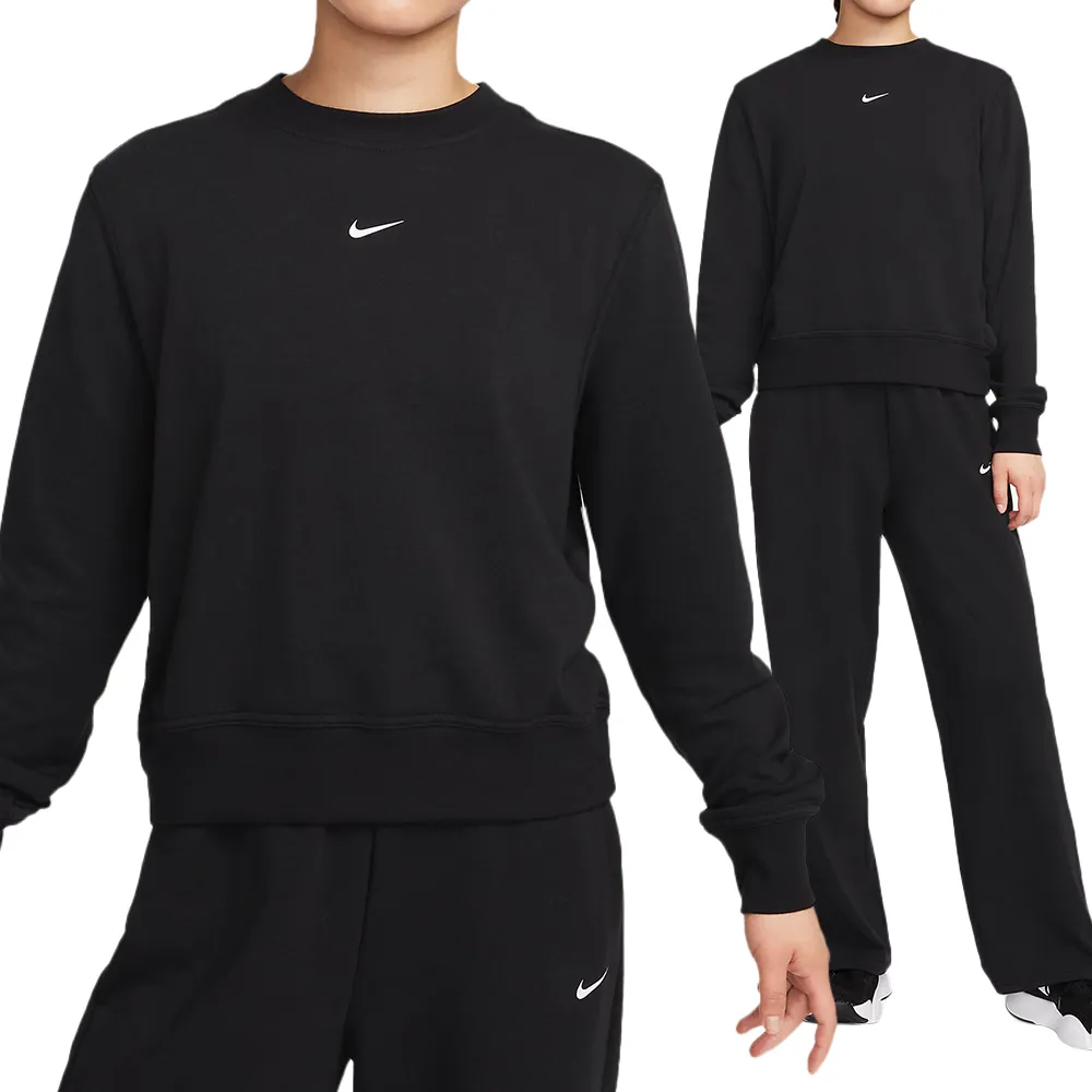 Nike AS W NK One DF Crew LBR 女款 黑色 休閒 冬季 大學T 長袖 FB5126-010 歷史價格詳細信息