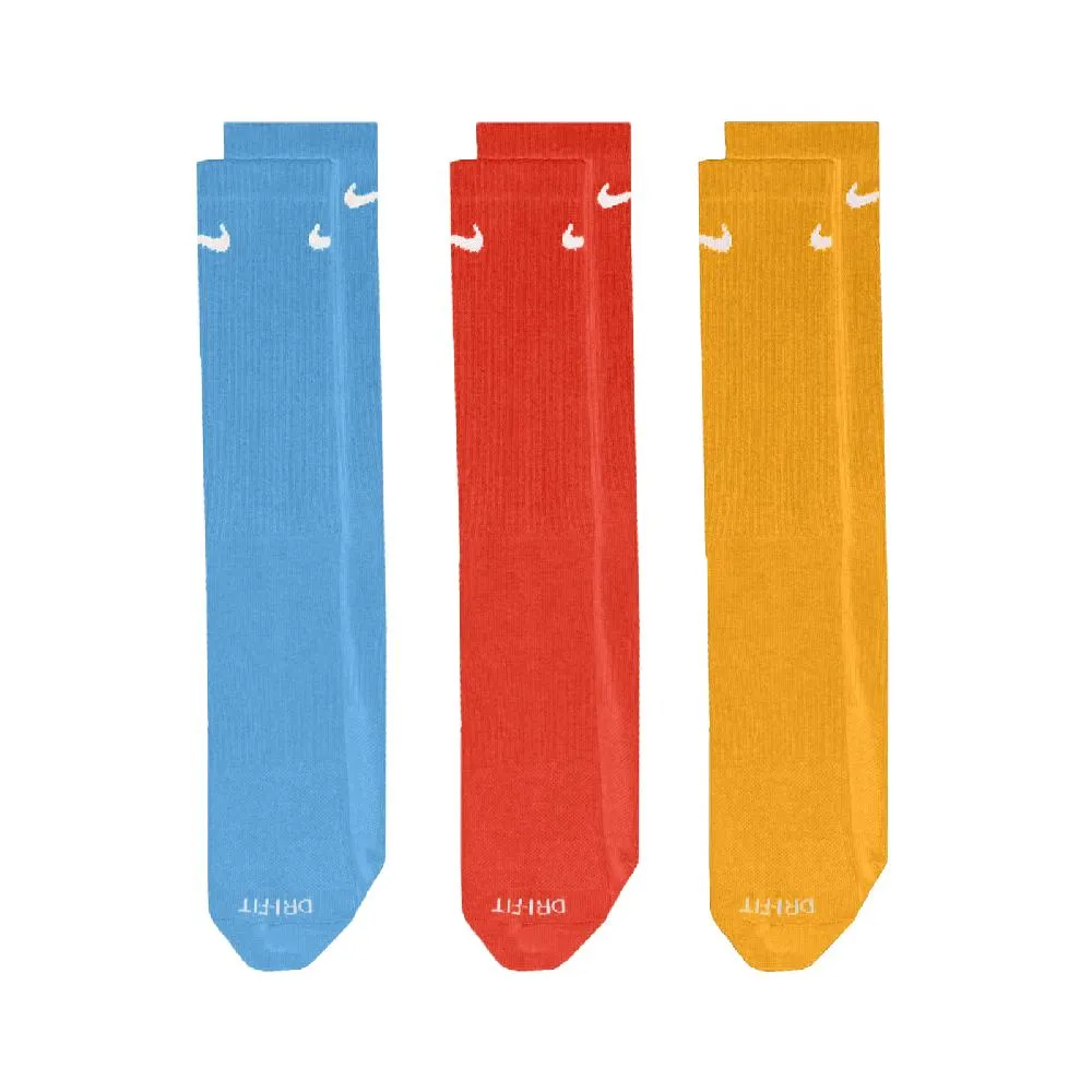 Nike 長襪 Everyday Lightweight 男女款 黑 基本款 襪子 中筒 休閒 三雙入 SX7677-010 歷史價格詳細信息