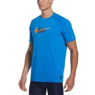 NIKE SCRIPT LOGO 成人男性短袖防曬運動衣 NESSC653-458 相片藍 歷史價格詳細信息