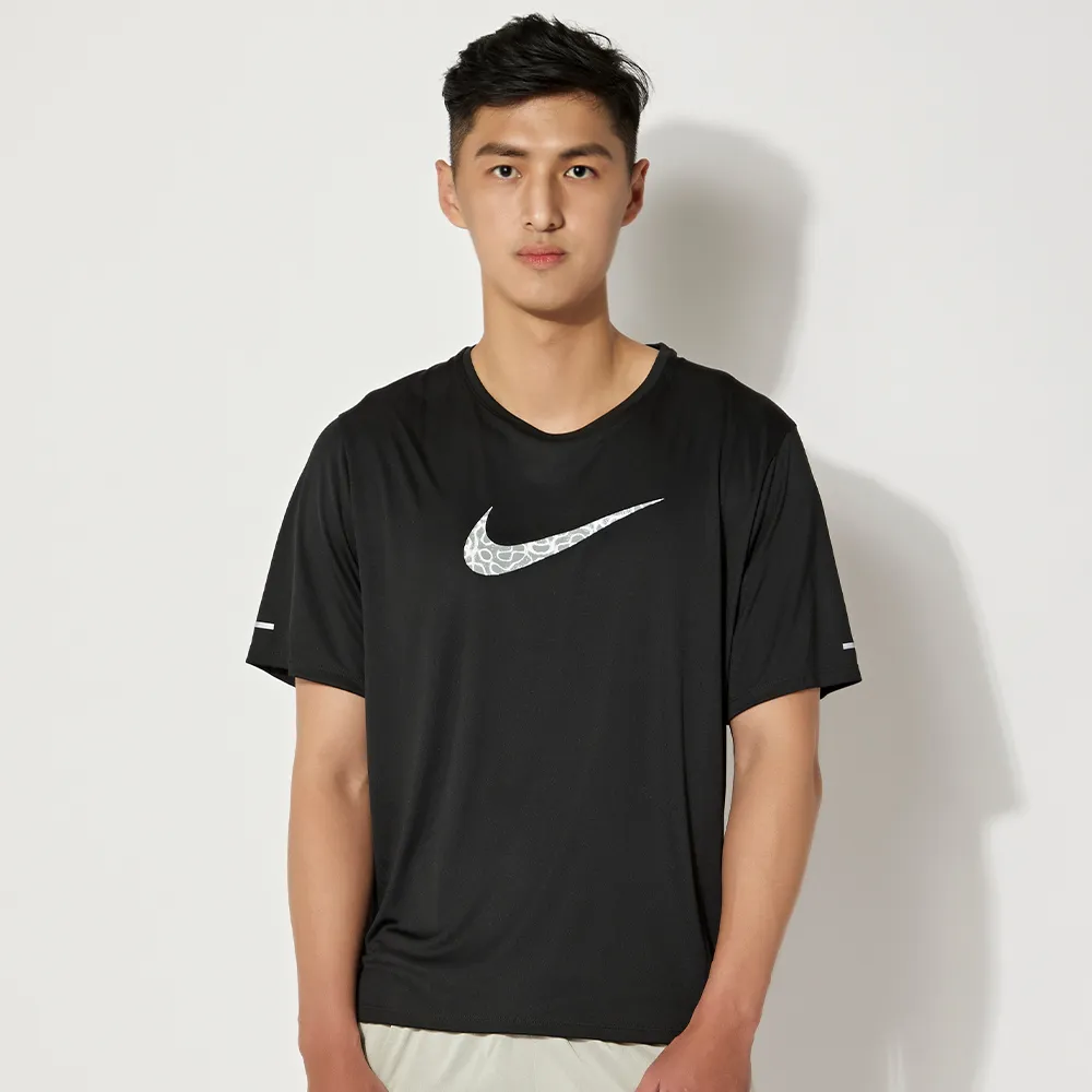 NIKE DF MILER TOP SS WR GX 男短袖上衣 DA0217010 黑 歷史價格詳細信息
