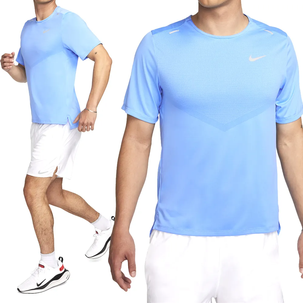 Nike AS M DF RISE 365 男款 黑色 白色 輕盈 透氣 反光慢跑 短袖 CZ9185-013 歷史價格詳細信息