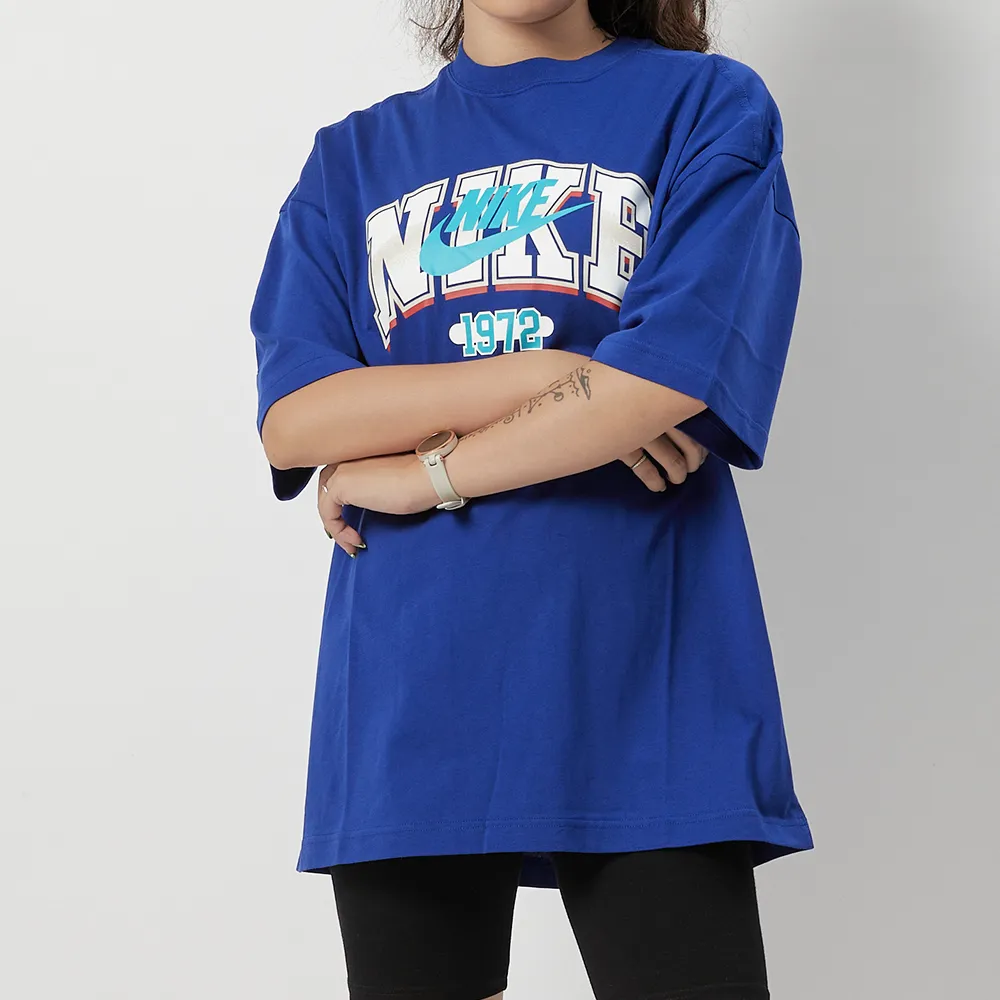 NIKE 女 AS W NSW SS TOP GCEL 短袖上衣 休閒 寬鬆 印花 棉質 - FQ7011100 歷史價格詳細信息