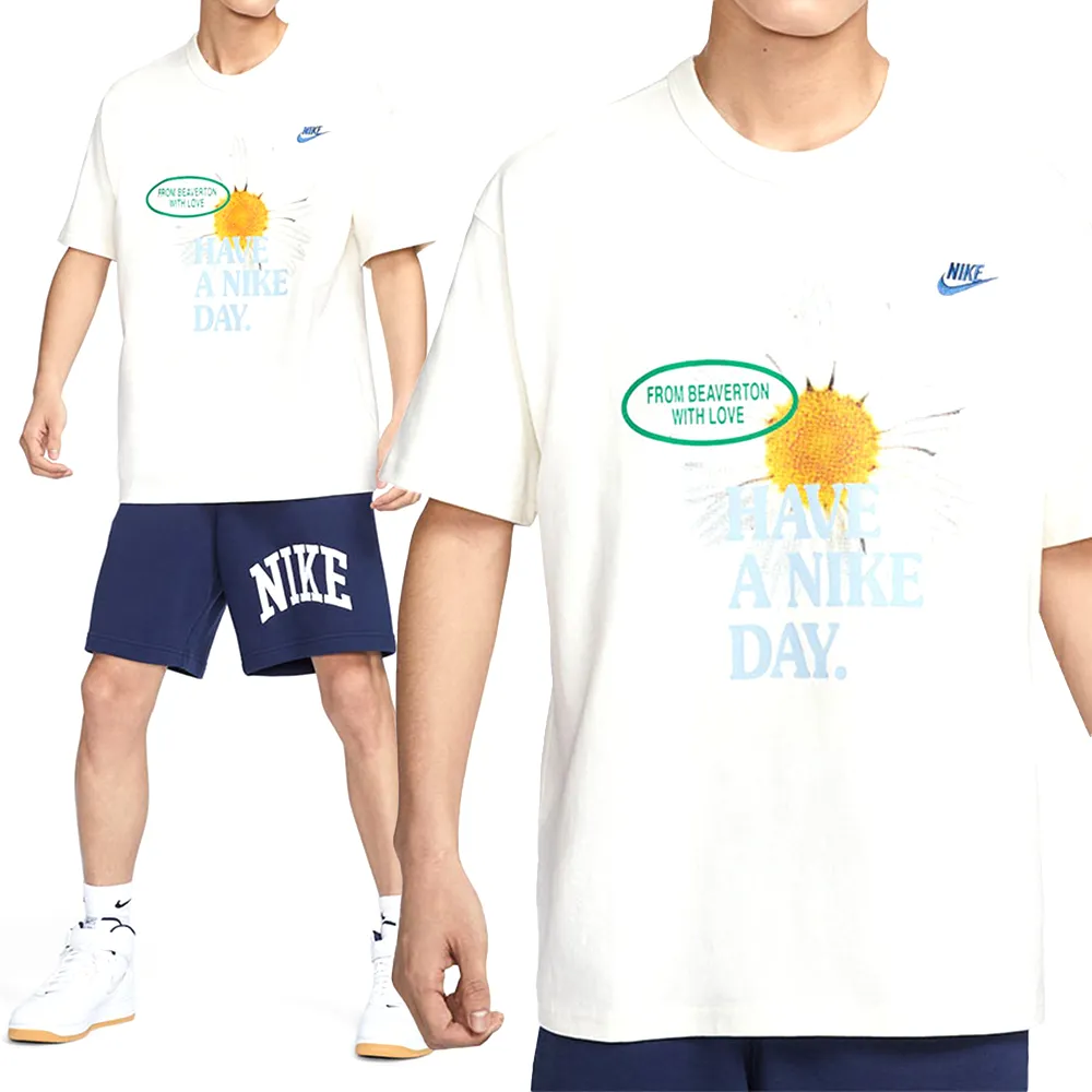 Nike 短袖 NSW Tee 男款 米白 寬鬆 厚磅 地球 標語 地球 背大LOGO 【ACS】 FB9812-133 歷史價格詳細信息
