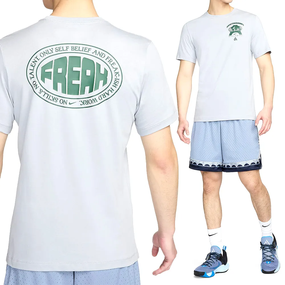 NIKE AS GA M NK TEE M90 SU24 上衣 短袖 T恤 圓領 運動 休閒 男 灰 FV8409-012 歷史價格詳細信息