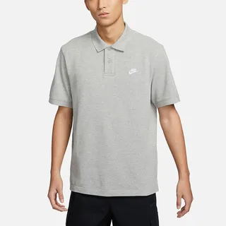 Nike AS M NK CLUB SS POLO PIQUE [FN3895-063] 男 POLO衫 短袖上衣 灰 歷史價格詳細信息