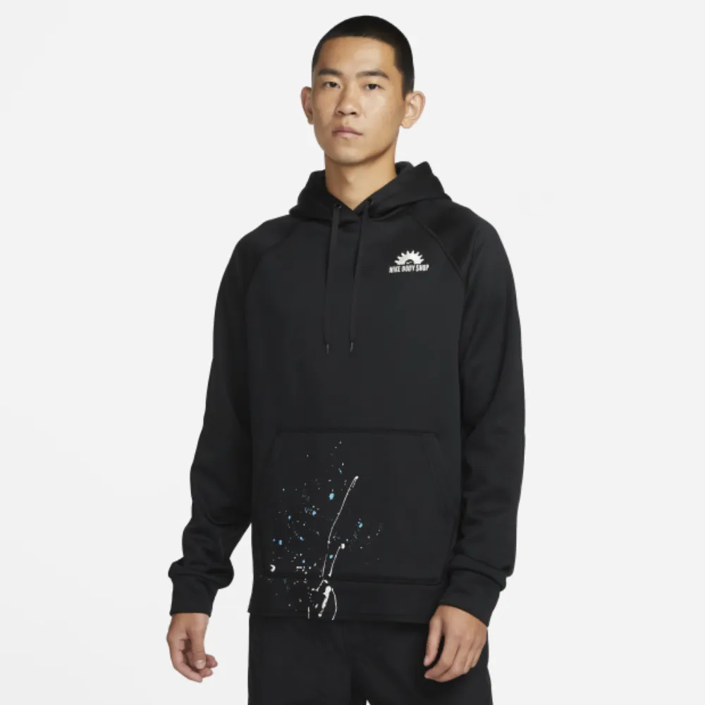 Nike As M Nk Tf Top Ls Crw [CU7272-010] 男 長袖 訓練 輕盈 拉鍊口袋 黑 歷史價格詳細信息
