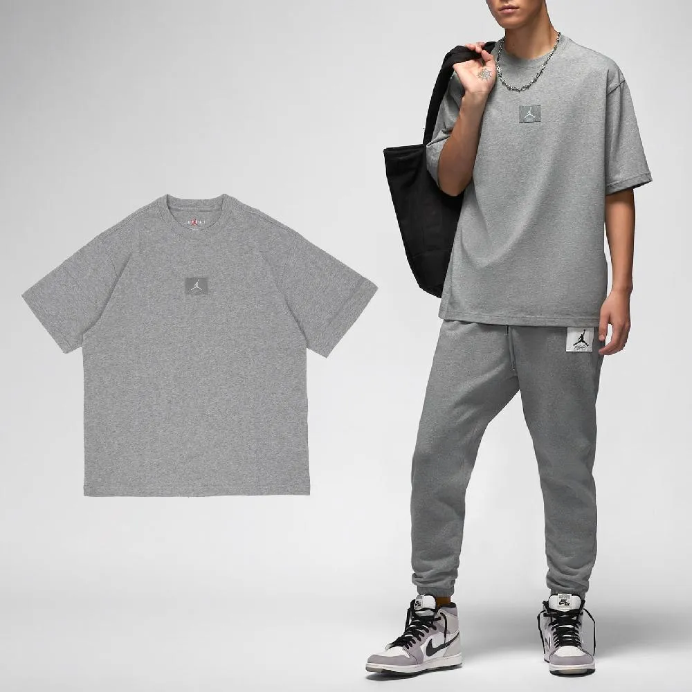 Nike 短袖 Jordan Flight 男款 灰白 短T 喬丹 寬鬆 小標 重磅 落肩【ACS】DZ7314-134 歷史價格詳細信息