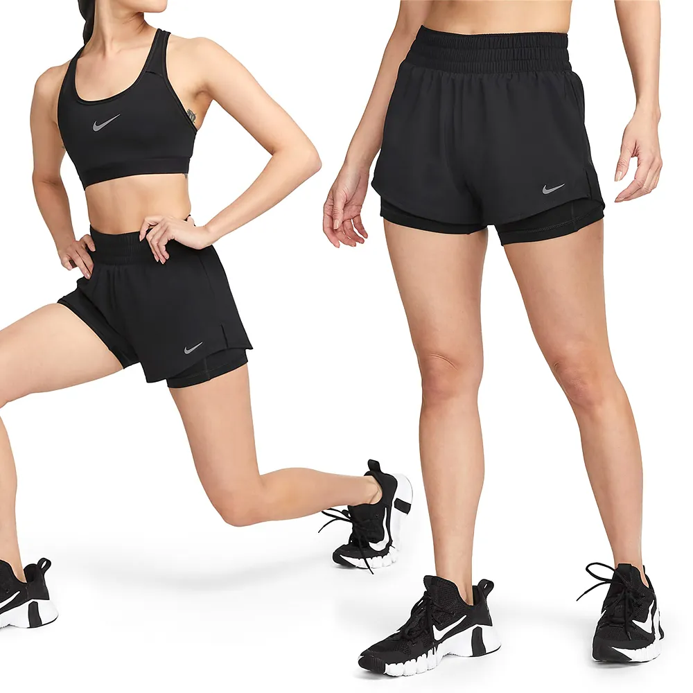 Nike 女 運動休閒短褲裙 橘紅 725781-696 歷史價格詳細信息