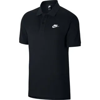 Nike 短袖 NSW Polo 男款 任選 黑 白 兩色 POLO衫 純棉 翻領 兩側開岔 開襟 刺繡【ACS】 歷史價格詳細信息
