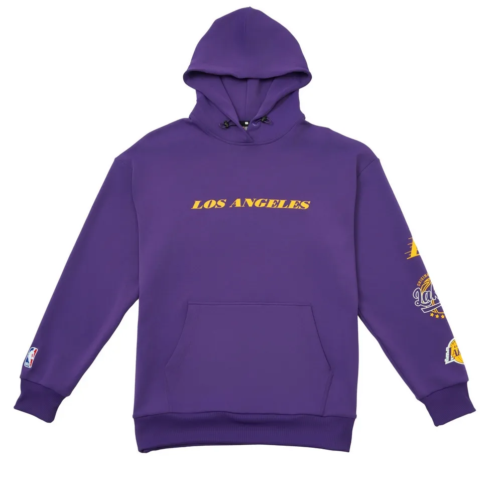 【NBA】中性寬版隊伍帽T_BKN 連帽上衣 男女 黑色-3455105520 歷史價格詳細信息