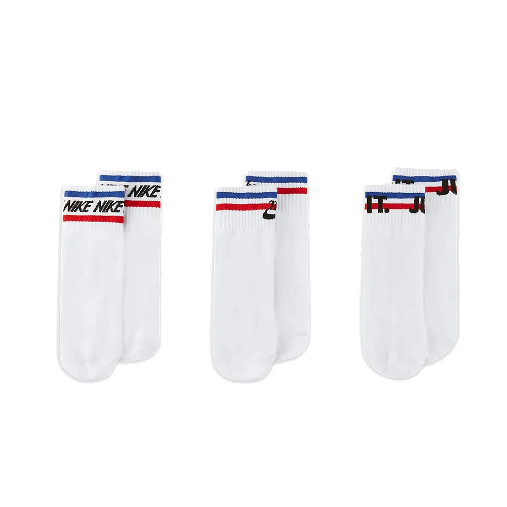 NIKE 配件 U NK EVRY PLS LTWT CRW 3PR 132 長襪 三入組 - SX6891925 歷史價格詳細信息