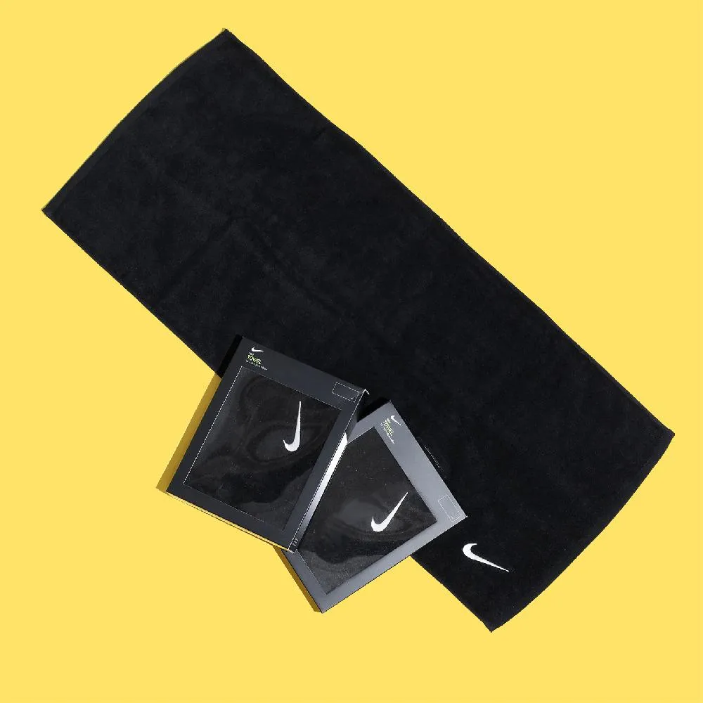 NIKE SOLID CORE 長型運動毛巾 N1001540010NS 黑 歷史價格詳細信息