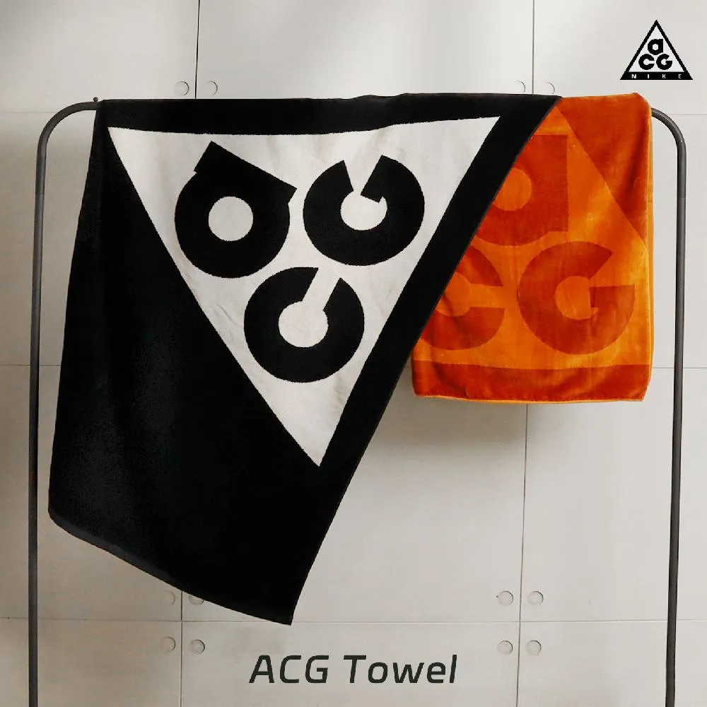 Nike 大毛巾 ACG Towel 浴巾 純棉 黑 白 雙面 運動毛巾 吸水 N100882001-2OS 歷史價格詳細信息