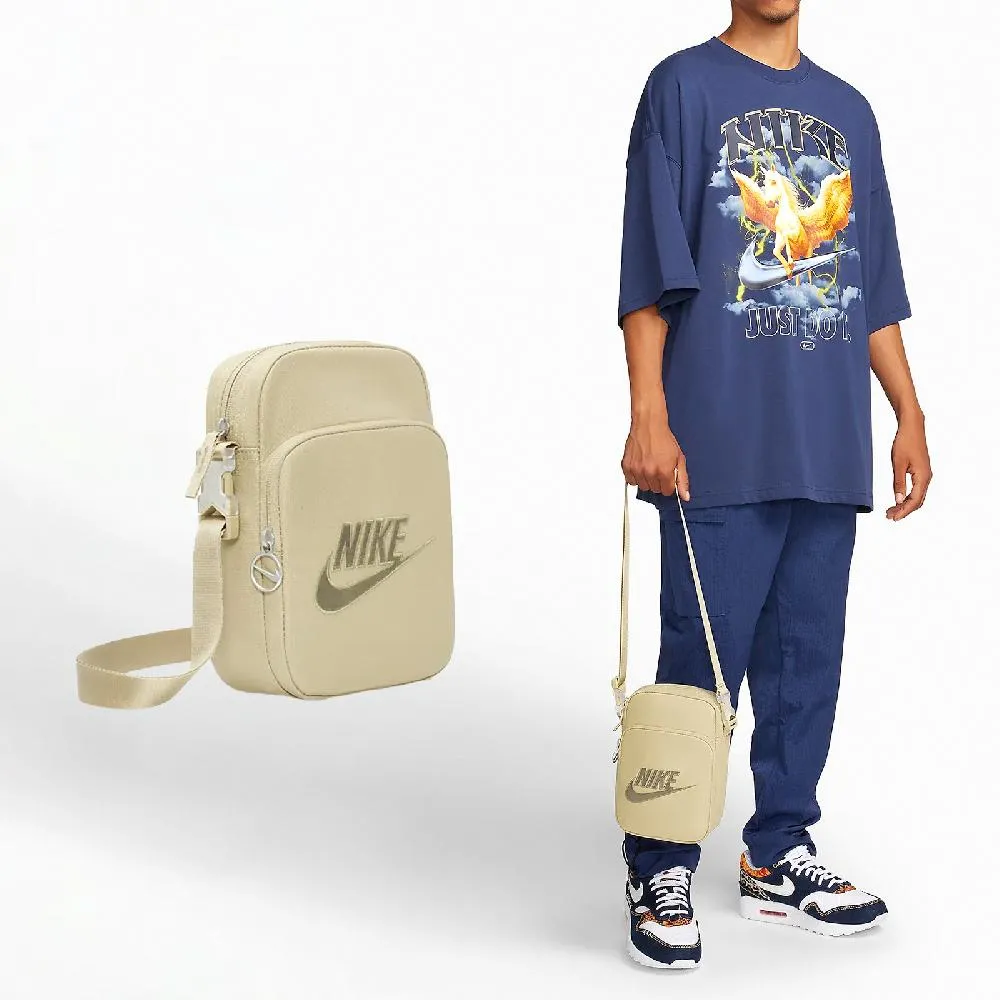 Nike 斜背包 Heritage Bag 黑 白 男女款 包包 小包 BA5871-010 【ACS】 歷史價格詳細信息