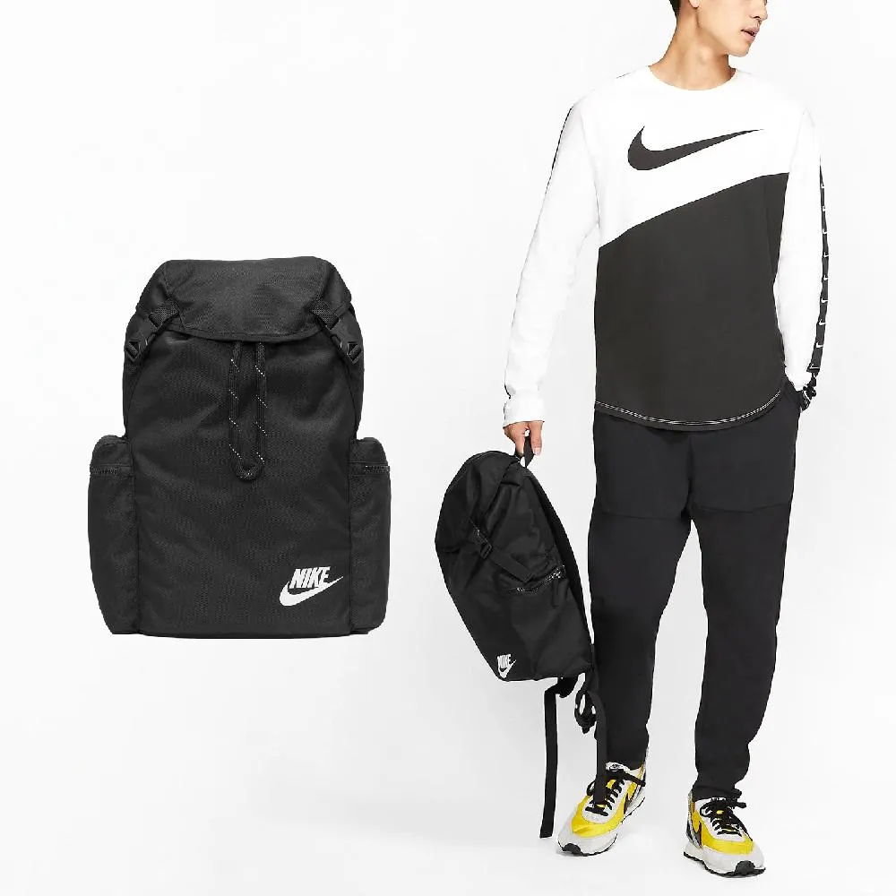 Nike 耐吉 包包 Heritage 男女款 黑 灰 後背包 雙肩包 筆電包 書包 大學包 DN3592-010 歷史價格詳細信息