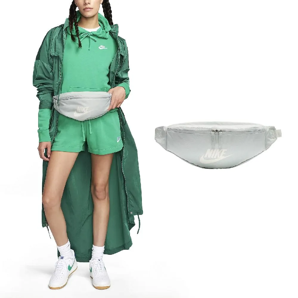 Nike 耐吉 腰包 Heritage Waistpack 男女款 小包 斜背包 外出 輕便 街頭穿搭 黑 白 DB0490-010 歷史價格詳細信息