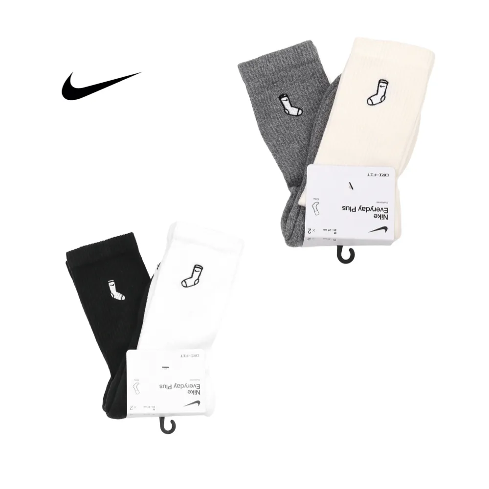 Nike everyday plus socks 白 高筒 長襪 運動襪 百搭 歷史價格詳細信息