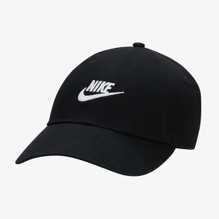Nike 帽子 Club Futura 男女款 黑 老帽 棒球帽 刺繡 基本款 水洗帽【ACS】 FB5368-011 歷史價格詳細信息