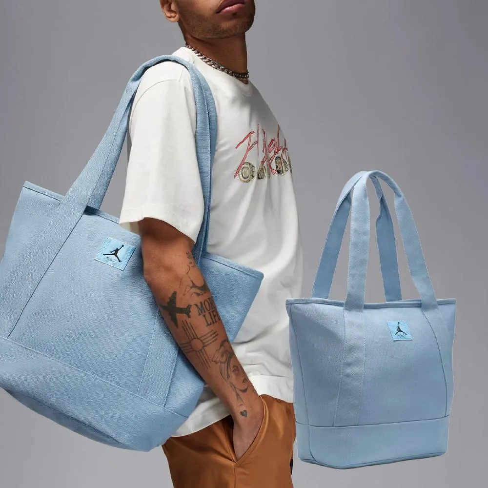 Nike 手提包 Jordan Duffle Bag 男女款 喬丹 飛人 外出 旅行 行李袋 斜背 黑 銀  JD2023013AD-001 歷史價格詳細信息