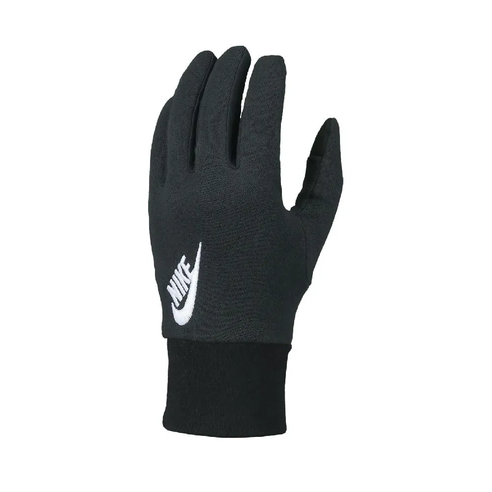 Nike 耐吉 手套 Plush Knit Mittens 男女款 黑 白 毛絨絨 大勾 保暖 針織 N1008868-010 歷史價格詳細信息