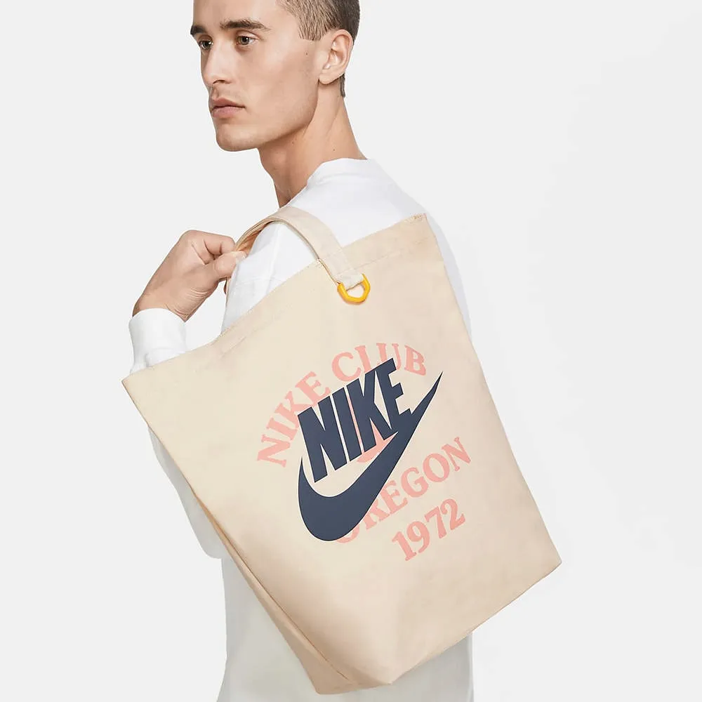 Nike Heritage Tote 米色 購物袋 托特包 DJ7376-120 歷史價格詳細信息