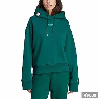 Adidas HK Hoodie [IK6567] 女 連帽 上衣 帽T 亞洲版 經典 休閒 HELLO KITTY 綠 歷史價格詳細信息