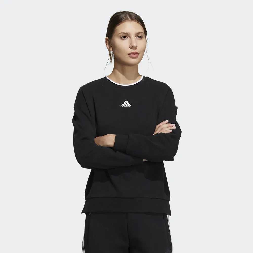 【ADIDAS】FI W SWT GLOSS 女 圓領套頭衫-H09766 歷史價格詳細信息