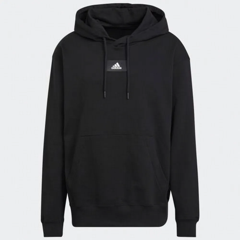 Adidas M Fv Hd HK2829 男 連帽上衣 帽T 運動 休閒 棉質 寬鬆 舒適 亞洲版 黑 歷史價格詳細信息