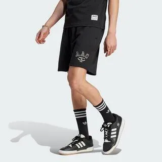 Adidas Hack AAC Short 男 灰色 復古 休閒 穿搭 棉質 短褲 IM4583 歷史價格詳細信息