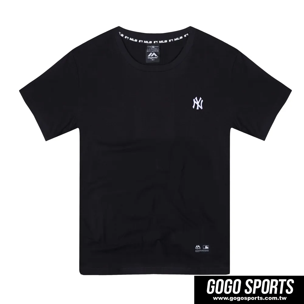 Majestic-經典洋基LOGO純棉圓領短T(男) (6930223) 歷史價格詳細信息