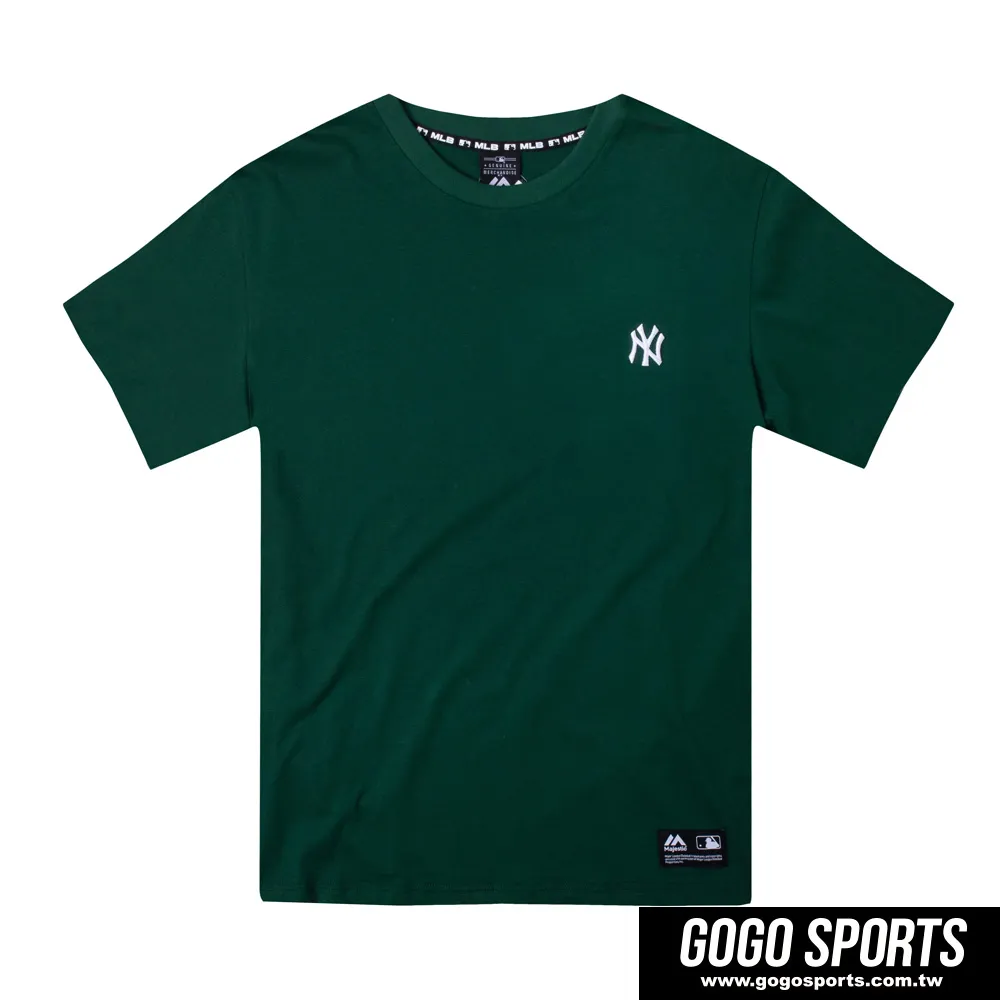 Majestic-經典洋基LOGO純棉圓領短T(男) (6930223) 歷史價格詳細信息