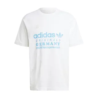 Adidas GRF Tee IR9634 男 短袖 上衣 T恤 運動 休閒 復古 三葉草 棉質 白 歷史價格詳細信息