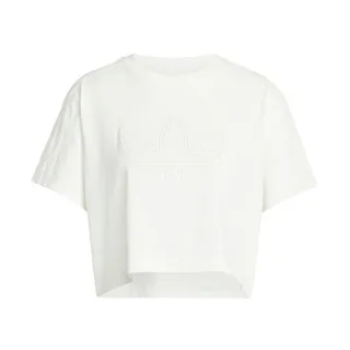 ADIDAS 運動短袖 短版上衣 RIB TEE 女 II8057 黑 現貨 歷史價格詳細信息