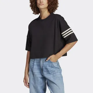 Adidas T-SHIRT 女款 紫色 寬鬆 短版 休閒 運動 百搭 柔軟 復古 短袖 上衣 IP8973 歷史價格詳細信息