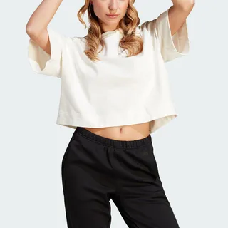 【ADIDAS】ESS T-SHIRT 短袖上衣 女 白色-IC5252 歷史價格詳細信息