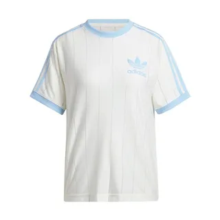 Adidas 3 Stripe Tee IU2420 女 短袖 上衣 T恤 運動 經典 三葉草 休閒 黑白 歷史價格詳細信息