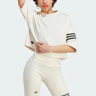 Adidas T-SHIRT 女款 紫色 寬鬆 短版 休閒 運動 百搭 柔軟 復古 短袖 上衣 IP8973 歷史價格詳細信息