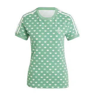 Adidas Mono 3s Tee IX0927 女 短袖 上衣 滿版Logo 運動 休閒 棉質 綠 價格比較,價格查詢,歷史價格詳細信息