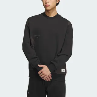 【ADIDAS】ST WF SWEATS 圓領套頭衫 男 黑色-IP4982 歷史價格詳細信息