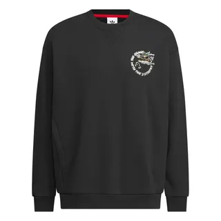 adidas 長袖 CNY 男款 黑 大學T 純棉 新年款 小標 印花 愛迪達【ACS】 HI3287 歷史價格詳細信息