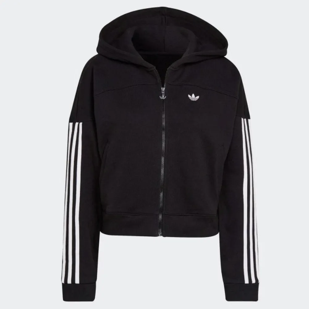 【ADIDAS】CROPPED ZIPHOOD 女 連帽上衣-H18050 歷史價格詳細信息