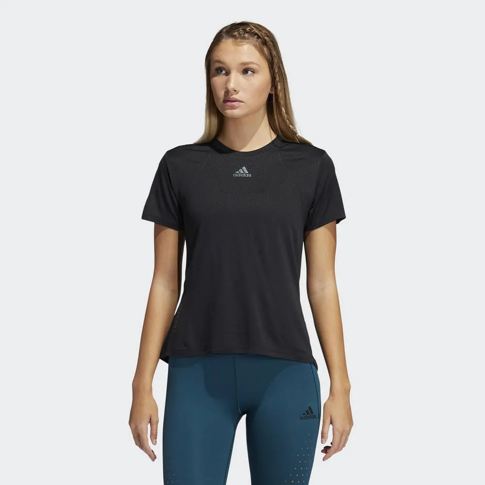 ADIDAS HEAT.RDY 女短袖上衣 淺紫 -HI3969 歷史價格詳細信息