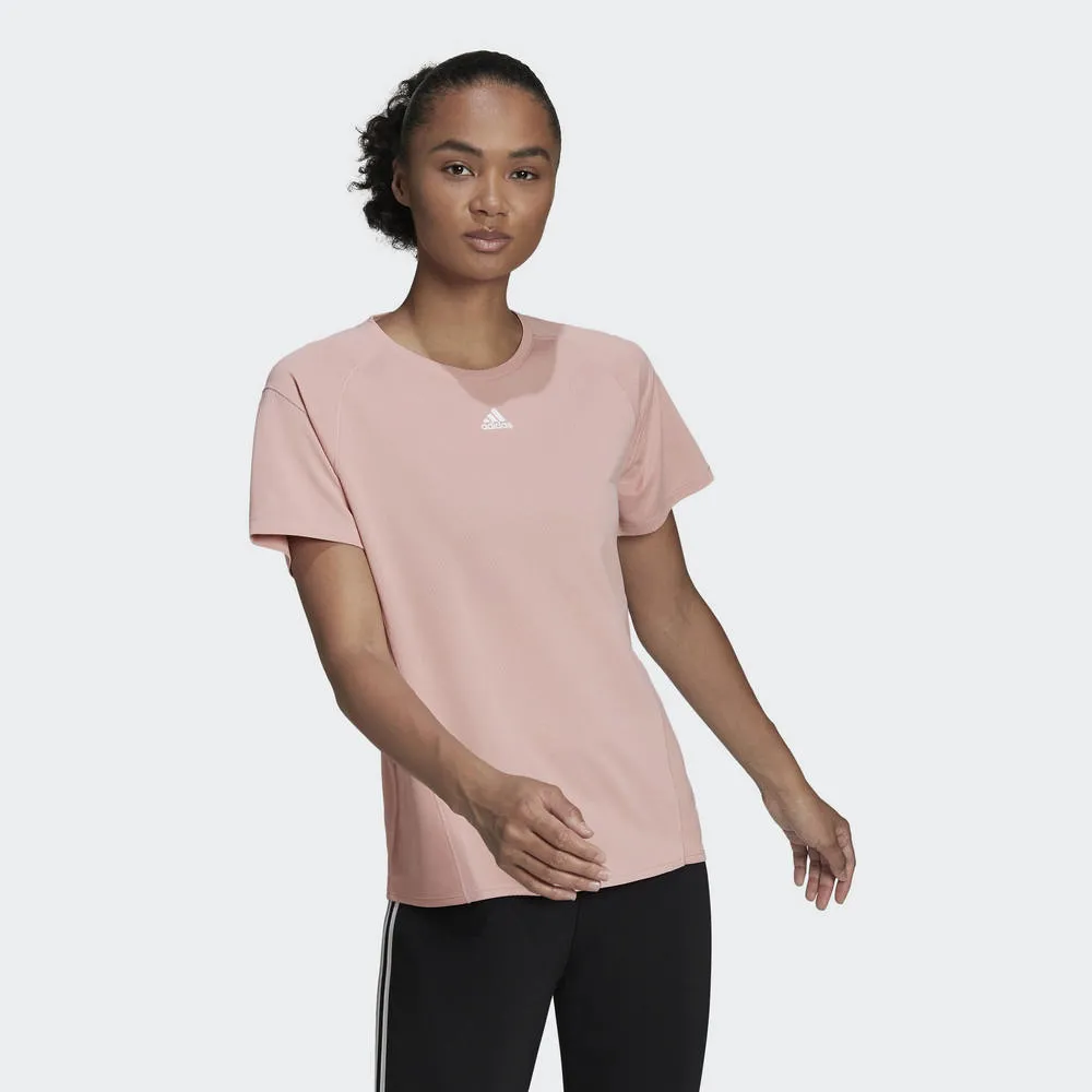 ADIDAS HEAT.RDY 女短袖上衣 淺紫 -HI3969 歷史價格詳細信息