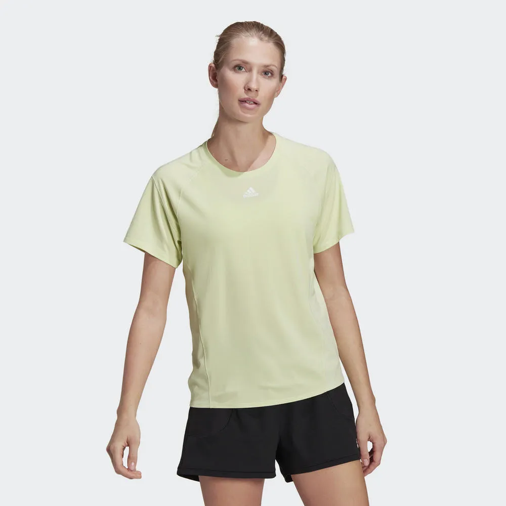 ADIDAS HEAT.RDY 女短袖上衣 淺紫 -HI3969 歷史價格詳細信息