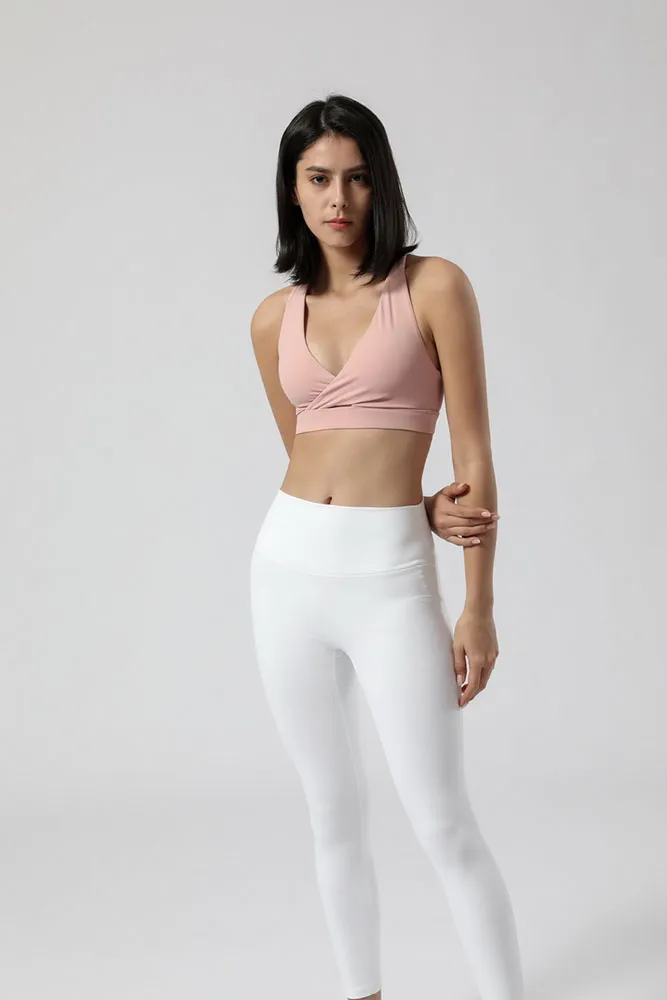 【双紅瑜伽】美背掛脖褶皺健身背心 歷史價格詳細信息